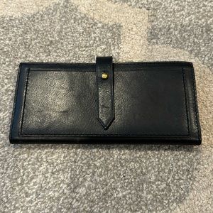 Madewell Black Post Wallet
